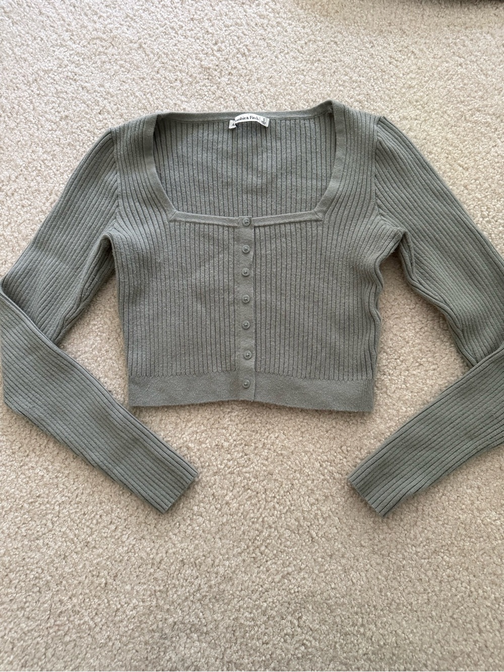 Abercrombie knit crop top